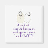 Een echte vriend magneet (Voorkant)