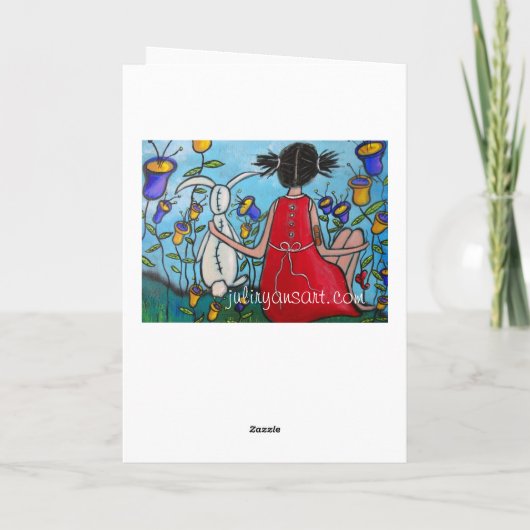 Een echte vriend Originele Art Valentijnsdag Kaart (Achterkant)