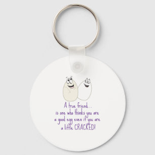 Een echte vriend sleutelhanger