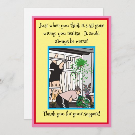 Een echte vriend tilt je op vlak vakantie Kaart (Voorkant / Achterkant)