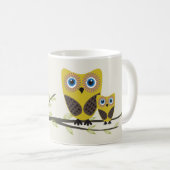 Een echtpaar op de boom. koffiemok (Voorkant rechts)