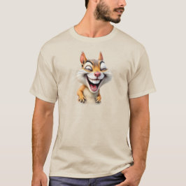 Een eekhoorn is dood om te lachen. t-shirt