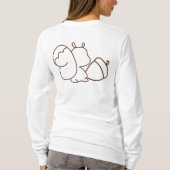Een eekhoorn t-shirt (Achterkant)