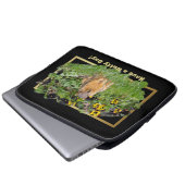 Een Eekhoorn van de Nutty Day hebben Laptop Sleeve (Voorkant onderkant)