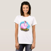 Een één peepseater t-shirt (Voorkant volledig)