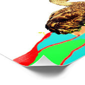 Een eend en een boom des levens perfect poster (Hoek)