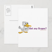 Een eend loopt in een bar... briefkaart (Voorkant / Achterkant)