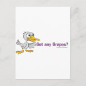 Een eend loopt in een bar... briefkaart (Voorkant)