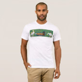 een eend tussen twee ganzen T-Shirt (Voorkant volledig)