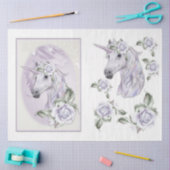 Een Eenhoorn Fantasy Serie Design 6 Tissuepapier (Craft)