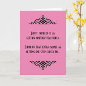 Een eenstapsere verjaardag kaart (Gele Bloem)