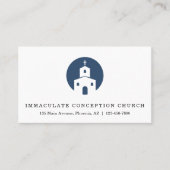 Een eenvoudig en modern Visitekaartje voor uw kerk (Voorkant)