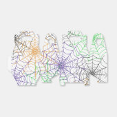 Een eenvoudig Halloween Spin's Web Patroon Bedankdoosjes (Uitgevouwen)