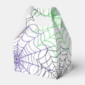 Een eenvoudig Halloween Spin's Web Patroon Bedankdoosjes (Voorkant Zijde)