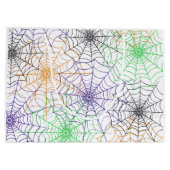 Een eenvoudig Halloween Spin's Web Patroon Groot Cadeauzakje (Achterkant)