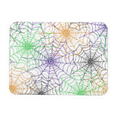 Een eenvoudig Halloween Spin's Web Patroon Magneet (Horizontaal)