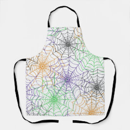 Een eenvoudig Halloween Spin's Web Patroon Schort