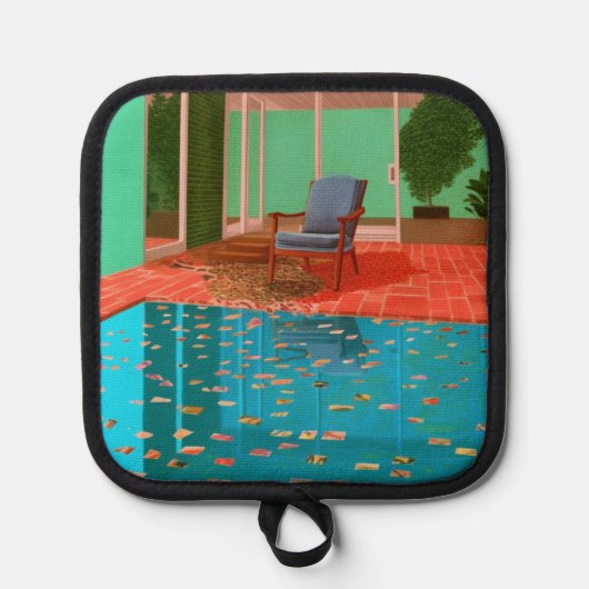Een eenvoudig modern pannenlap (Voorkant)