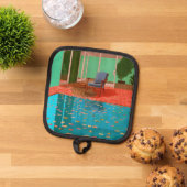 Een eenvoudig modern pannenlap (Top down)
