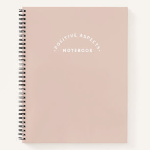 Een eenvoudig Notitieboek voor positieve aspecten