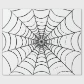 Een eenvoudig spinnenweb cadeaupapier (Vlak)