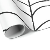 Een eenvoudig spinnenweb cadeaupapier (Rol Hoek)
