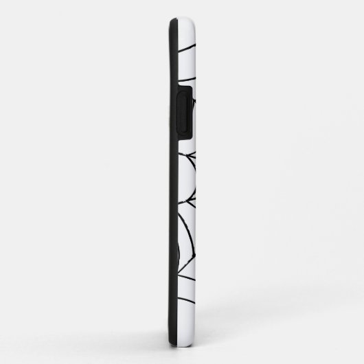 Een eenvoudig spinnenweb Case-Mate iPhone case (Achterkant/rechts)