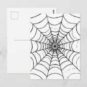 Een eenvoudig spinnenweb - Close Up Briefkaart (Voorkant / Achterkant)