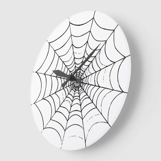 Een eenvoudig spinnenweb grote klok (Hoek)