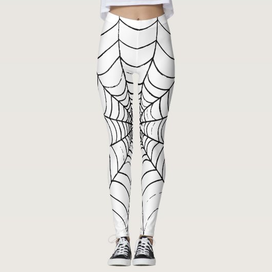 Een eenvoudig spinnenweb leggings (Voorkant)