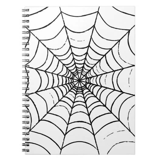 Een eenvoudig spinnenweb notitieboek (Voorkant)