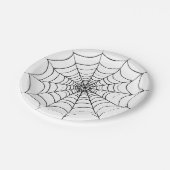Een eenvoudig spinnenweb papieren bordje (Gekanteld)