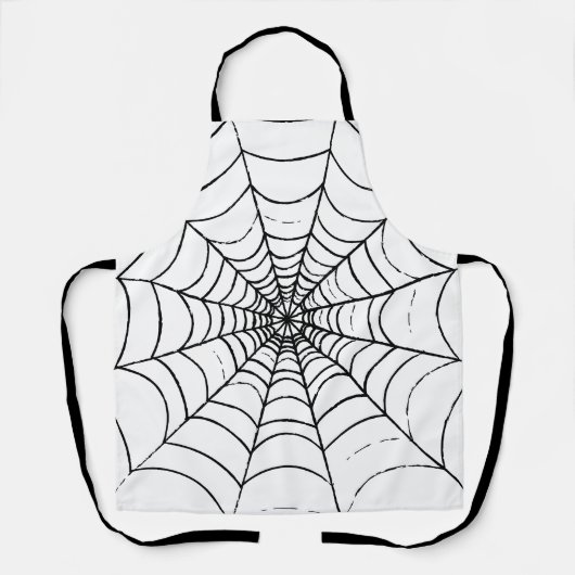 Een eenvoudig spinnenweb schort (Voorkant)