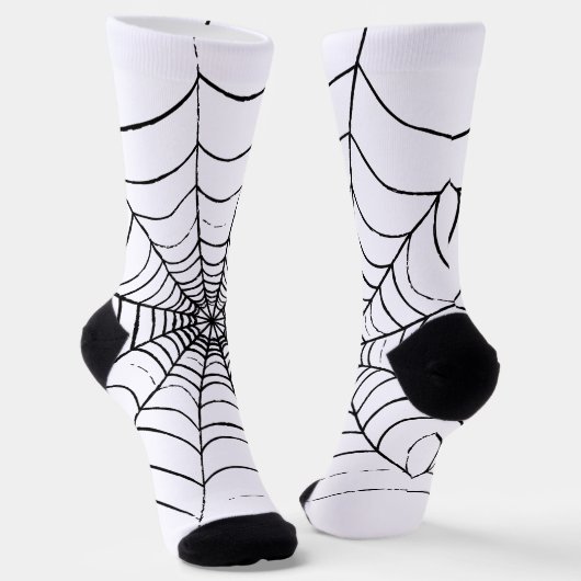 Een eenvoudig spinnenweb sokken (Gebogen)