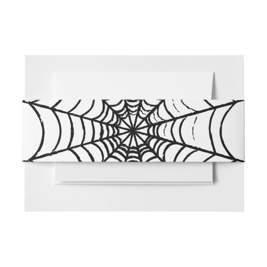 Een eenvoudig spinnenweb uitnodigingen wikkel (Voorkant Voorbeeld)