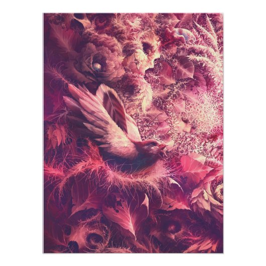 Een eenvoudig vertrek perfect poster (Voorkant)