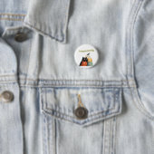 Een eenvoudig zoet leven ronde button 3,2 cm (In situ)