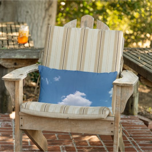 Een eenvoudige cloud buitenkussen (Stoel)