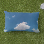 Een eenvoudige cloud buitenkussen (Gras)