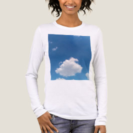 Een eenvoudige cloud Tri-Blend shirt