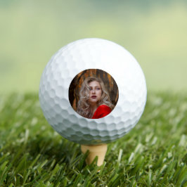Eén Eenvoudige Foto Golfballen