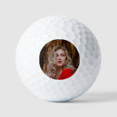 Eén Eenvoudige Foto Golfballen (Voorkant)