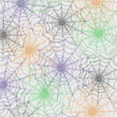 Een eenvoudige Halloween Spider's Web Cut Vinyl St Sticker (Voorkant)