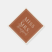 Een eenvoudige juffrouw van het Vrijgezellenfeest Servet (Hoek)