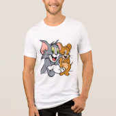 een eenvoudige klassieke t-shirt met een cartoon (Voorkant)