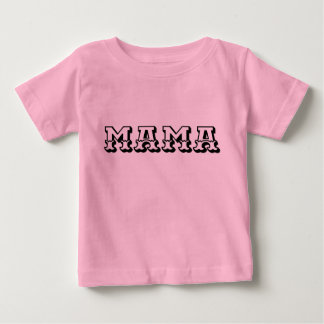 Een eenvoudige maar diepgaande 'MAMA' typografisch