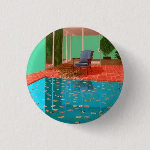 Een eenvoudige moderne ronde button 3,2 cm