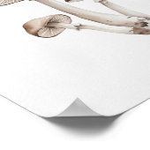 Een eenvoudige paddenstoel poster (Hoek)