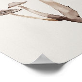 Een eenvoudige paddenstoel poster (Hoek)