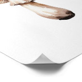 Een eenvoudige paddenstoel poster (Hoek)